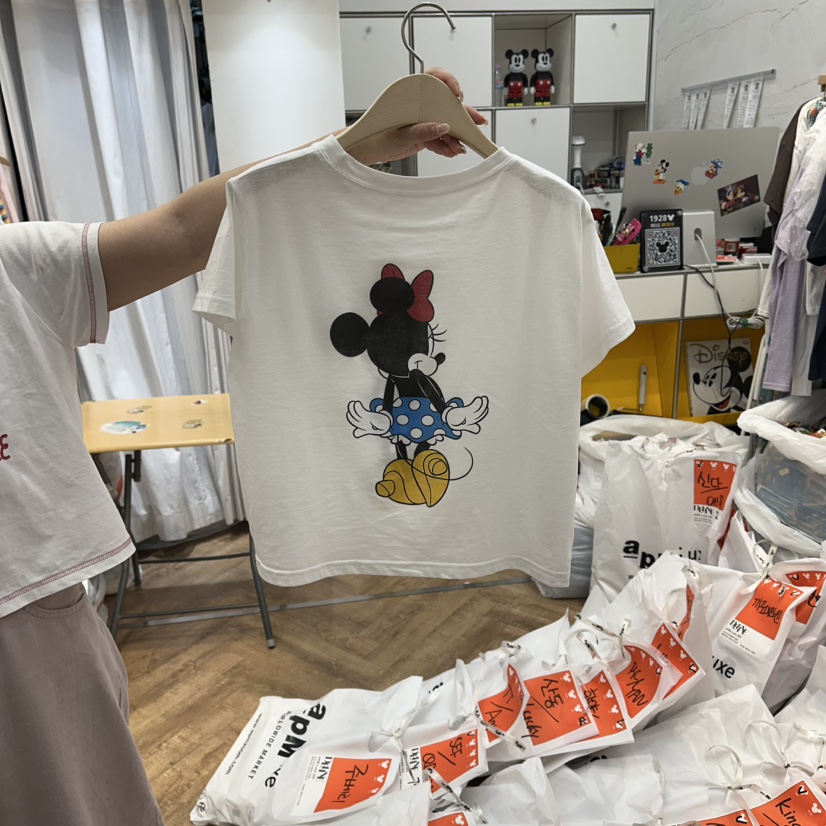 DE LINE東大門實拍韓國女士新款休閑人氣26夏季熱賣時尚T恤DE LINET恤
