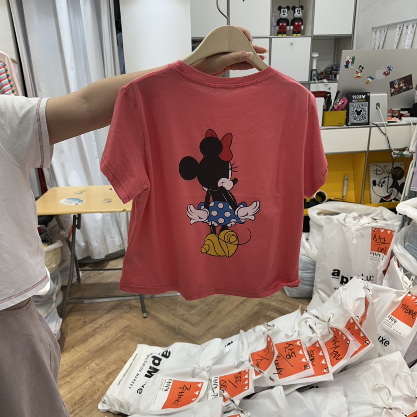 DE LINE東大門實拍韓國女士新款休閑人氣26夏季熱賣時尚T恤DE LINET恤