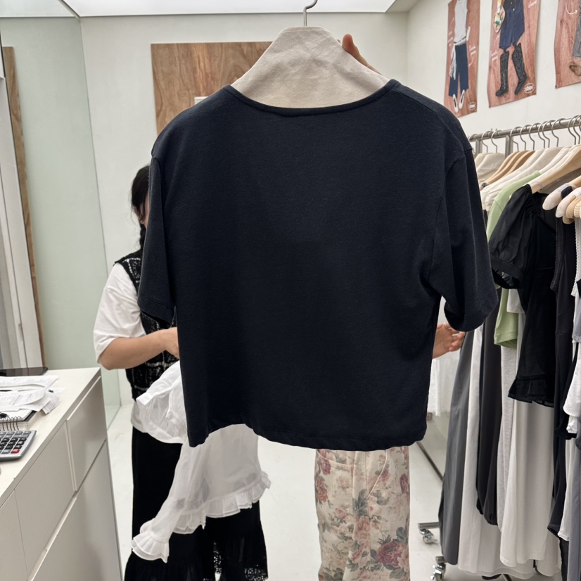 CHAV韓國直郵女裝新品26夏季推薦人氣時尚熱賣休閑T恤CHAVT恤
