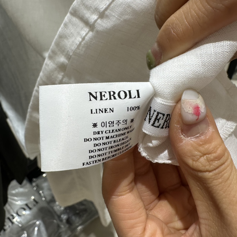 NEROLI 36韓國代購女裝新款休閑熱賣26夏季休閑褲亞麻布NEROLI 36休閑褲