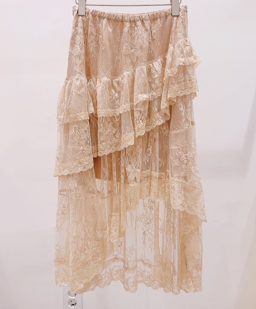 AWESOME-P韓國東大門代購女裝新品26夏季推薦長裙不對稱AWESOME-P長裙
