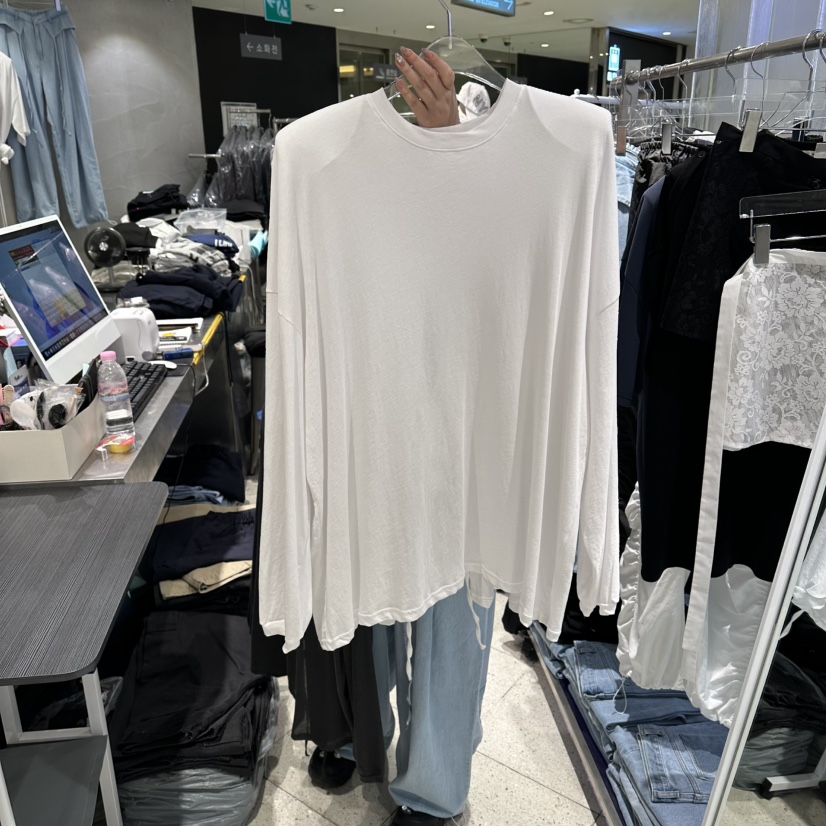 HERTZ-P韓國東大門代購女裝新款時尚26夏季休閑人氣長袖T恤HERTZ-P長袖T恤圖色1