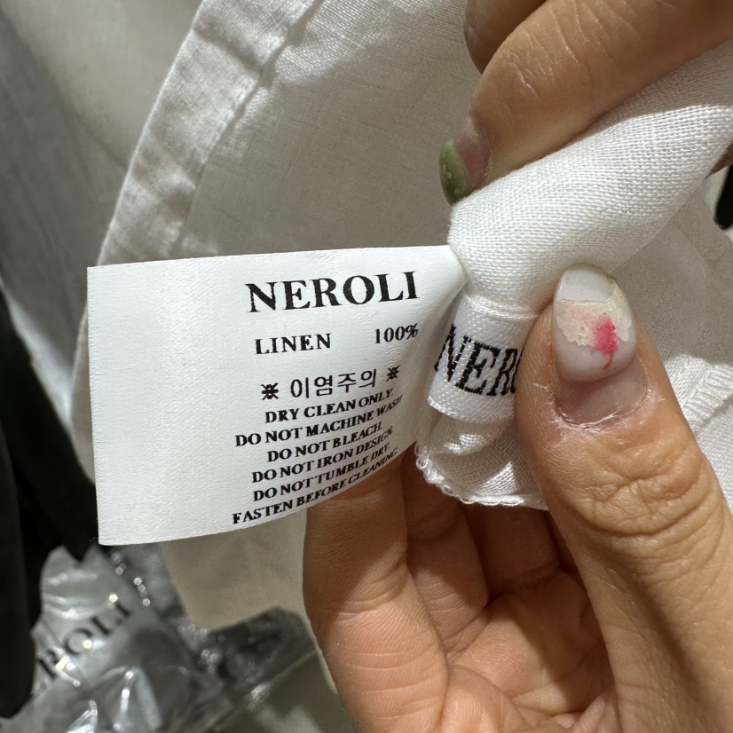 NEROLI 36韓國直郵女裝新品人氣熱賣時尚吊帶背心亞麻無袖NEROLI 36吊帶/背心