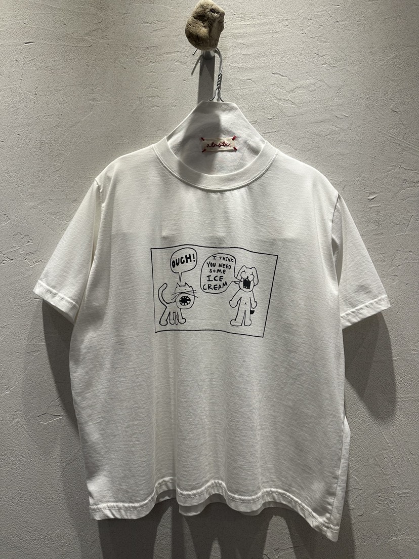 AT NOTE韓國直郵女裝新品26夏季推薦熱賣時尚休閑人氣T恤AT NOTET恤圖色1