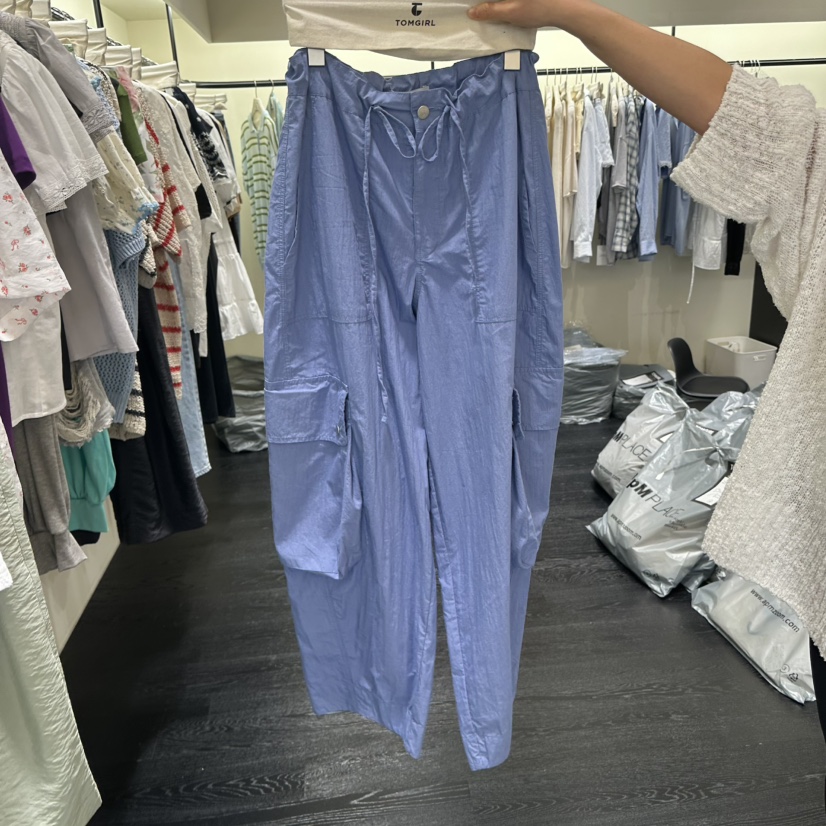 TOMGIRL韓國直郵女裝新品休閑熱賣26夏季時尚人氣推薦休閑褲TOMGIRL休閑褲圖色1