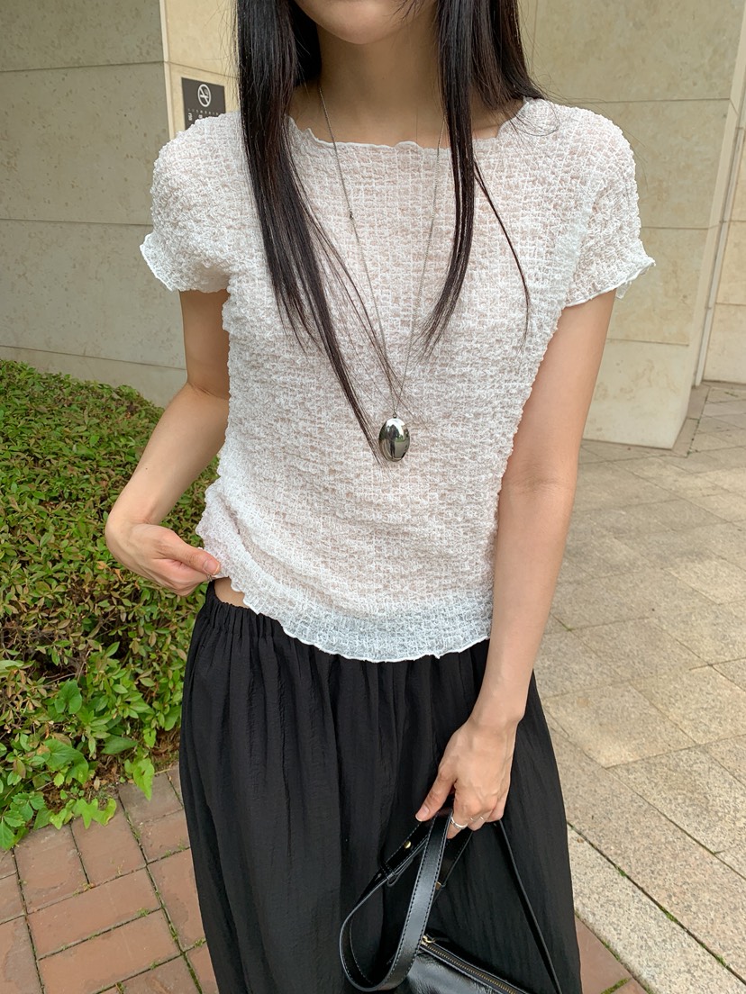 LONG PEAK韓國東大門直郵女裝新款休閑熱賣26夏季推薦T恤LONG PEAKT恤