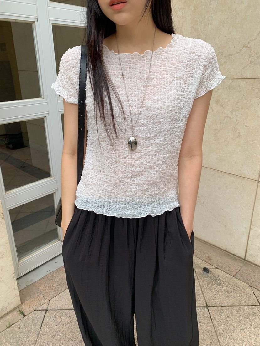 LONG PEAK韓國東大門直郵女裝新款休閑熱賣26夏季推薦T恤LONG PEAKT恤