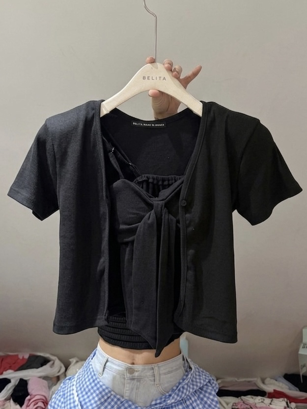BELITA-L韓國直郵女士新品人氣熱賣時尚休閑26夏季套裝套裝BELITA-L套裝圖色4