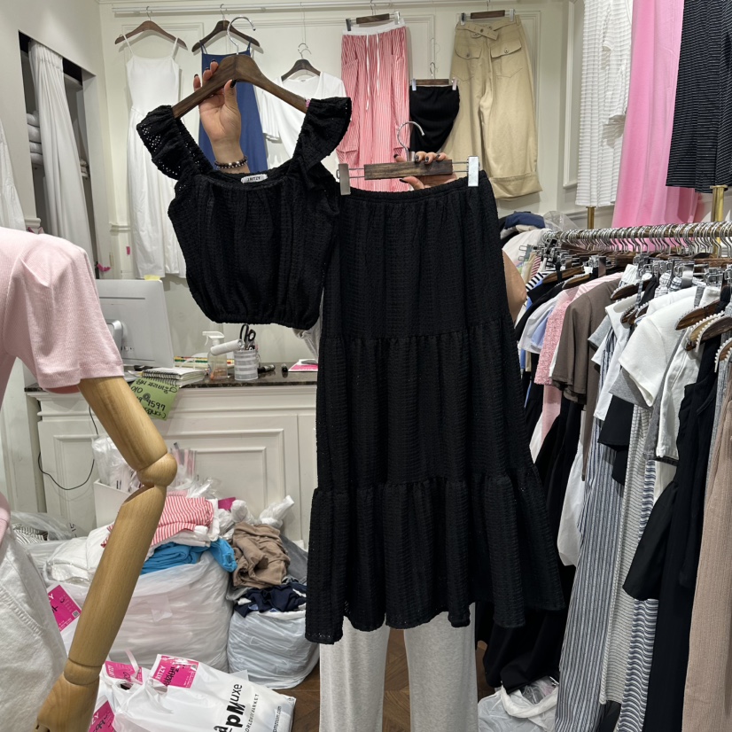 J.RITZY韓國直郵實拍女士新品推薦人氣熱賣休閑時尚套裝J.RITZY套裝圖色2