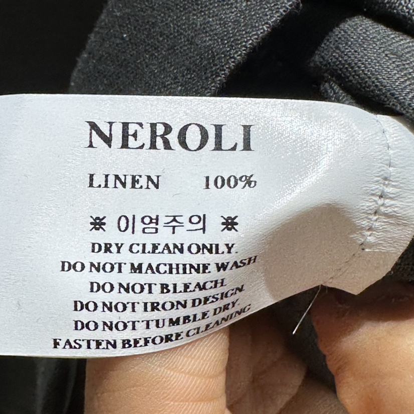 NEROLI 36韓國直郵女士新品熱賣休閑推薦襯衫蕾絲衫亞麻布NEROLI 36襯衫/蕾絲衫