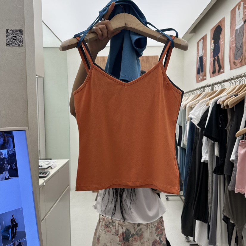 CHAV韓國直郵女士新款人氣26夏季熱賣推薦休閑時尚吊帶背心CHAV吊帶/背心圖色3