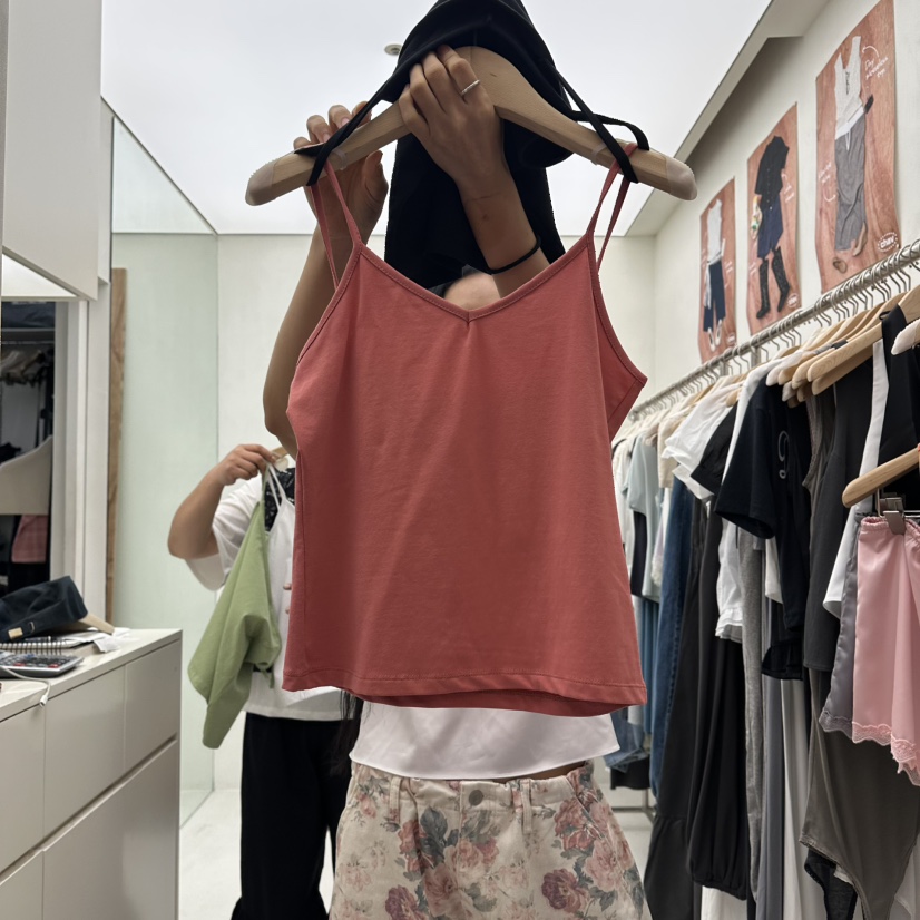 CHAV韓國直郵女士新款人氣26夏季熱賣推薦休閑時尚吊帶背心CHAV吊帶/背心圖色6