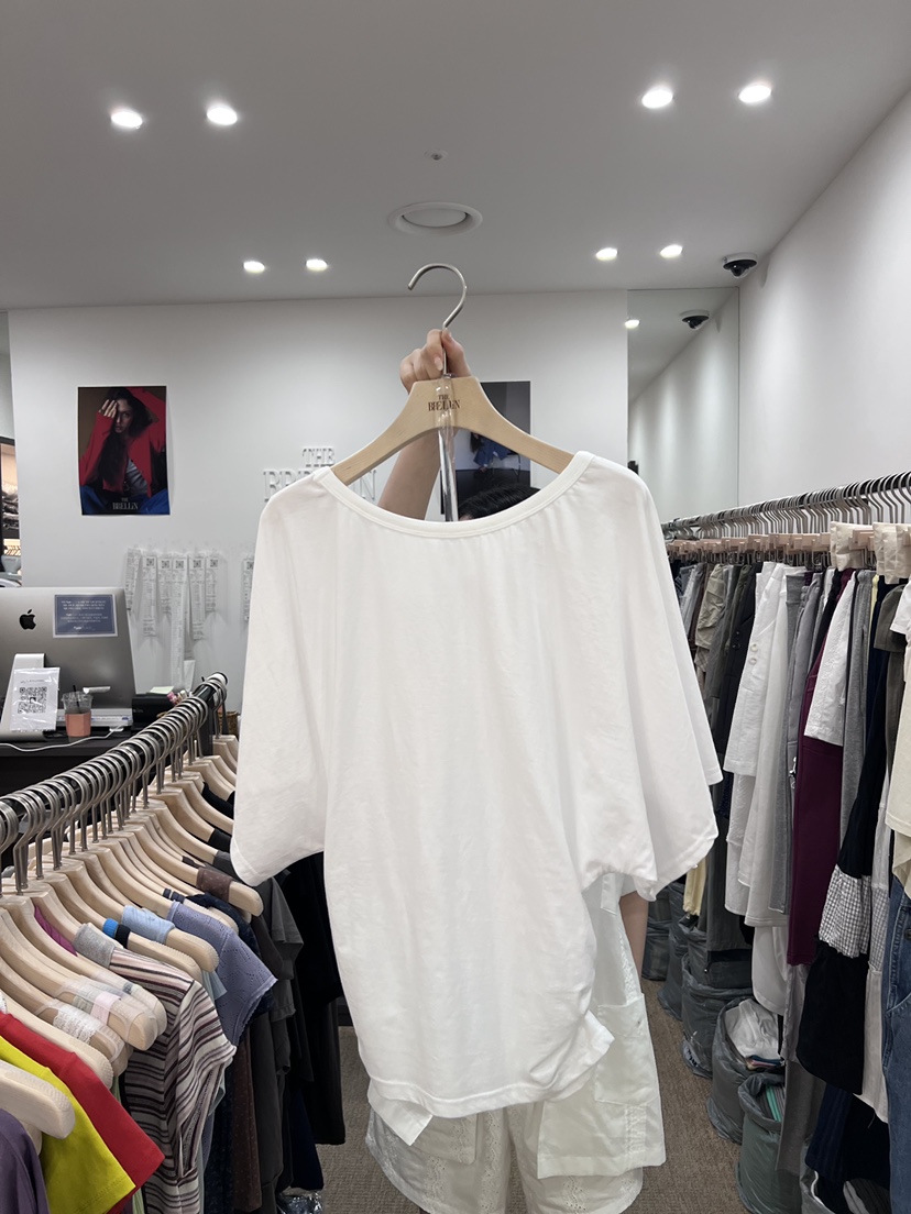 BRELLIN韓國直郵女裝新品人氣時尚推薦熱賣26夏季休閑T恤BRELLINT恤圖色1