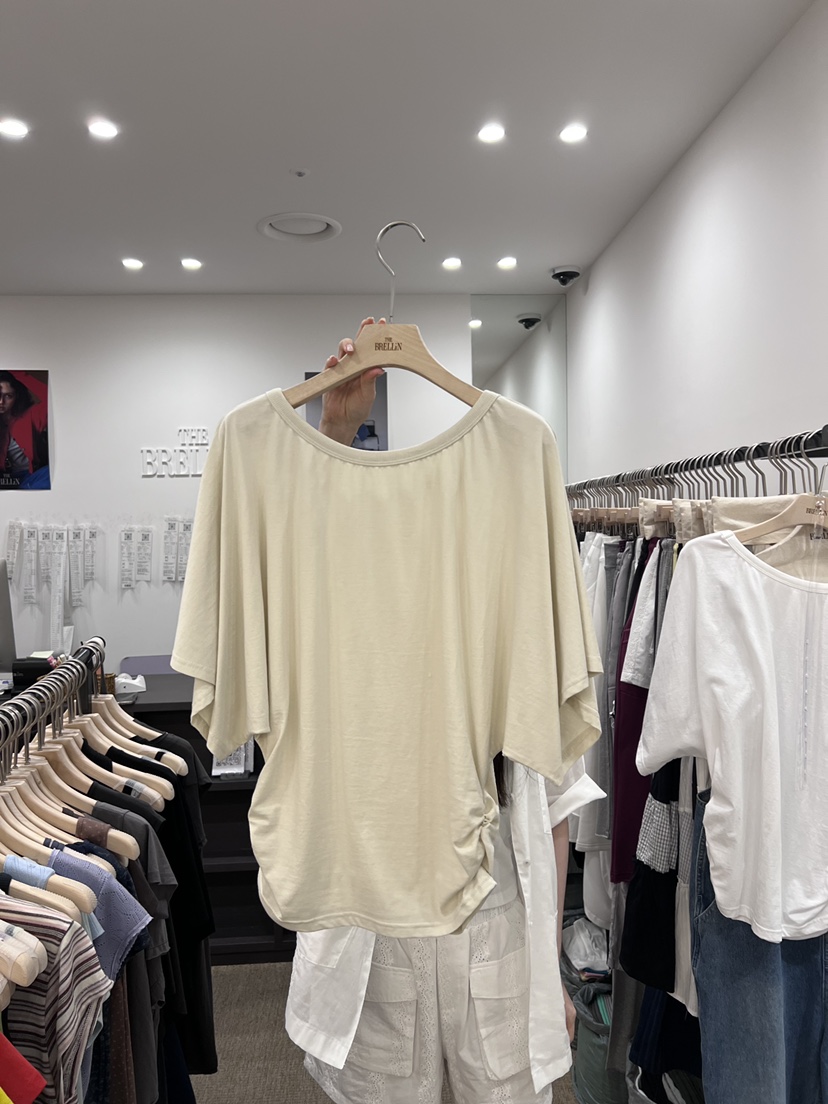BRELLIN韓國直郵女裝新品人氣時尚推薦熱賣26夏季休閑T恤BRELLINT恤圖色2