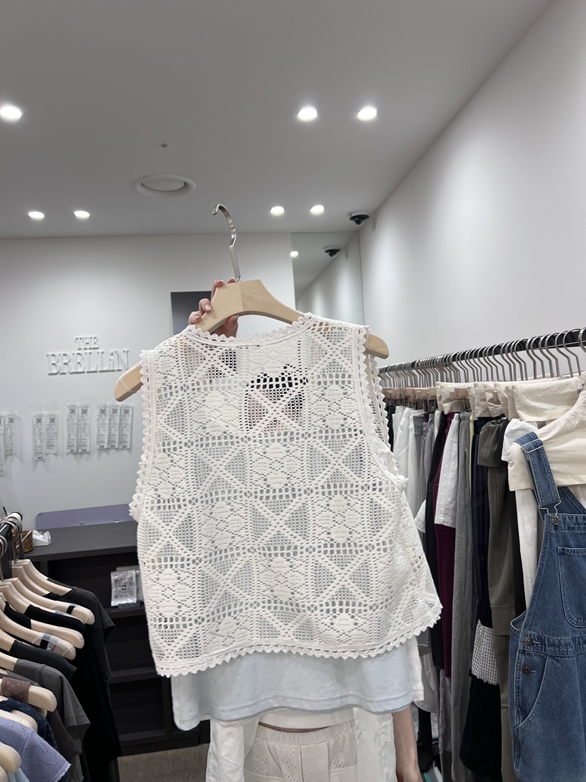 BRELLIN韓國代購女裝新品人氣休閑時尚熱賣26夏季馬甲不含內搭BRELLIN馬甲