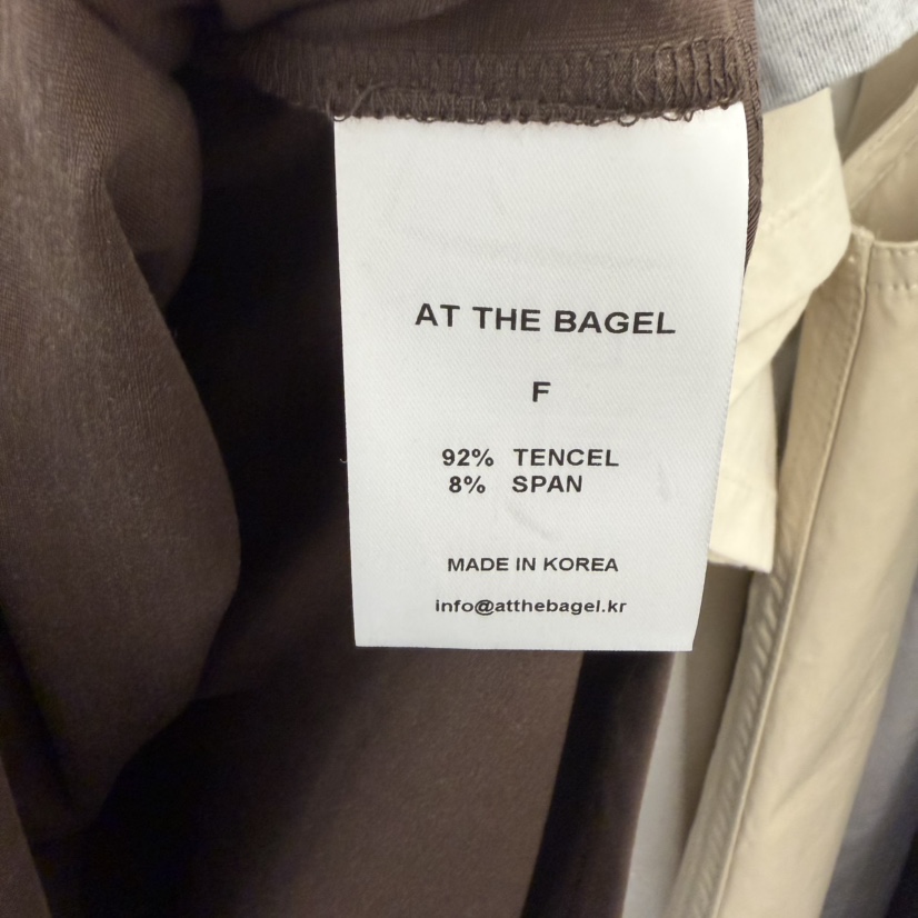 AT THE BAGEL韓國東大門直郵女士新品推薦熱賣吊帶背心AT THE BAGEL吊帶/背心