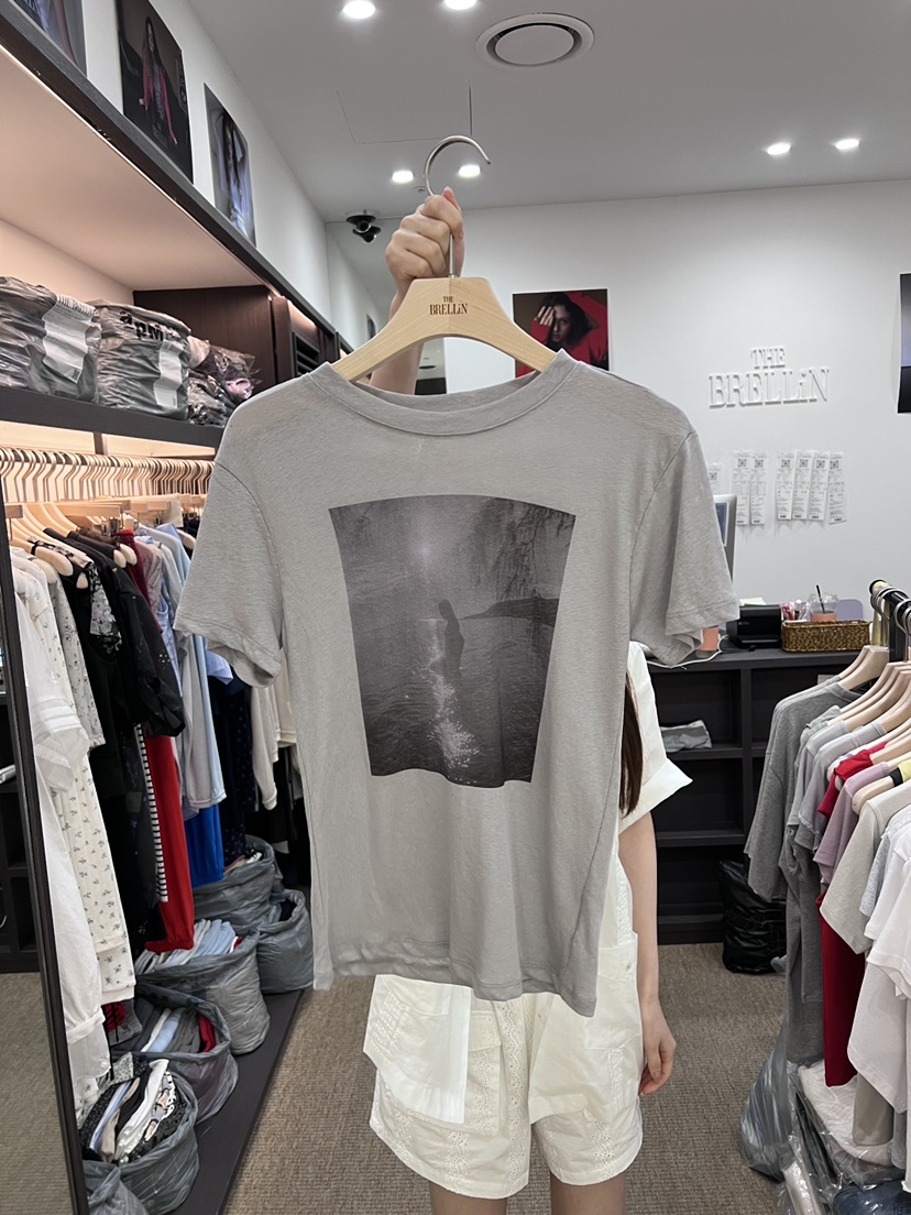 BRELLIN韓國直郵女士新品熱賣26夏季推薦休閑人氣時尚T恤BRELLINT恤圖色2