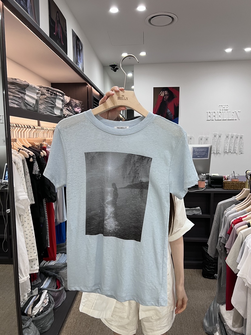 BRELLIN韓國直郵女士新品熱賣26夏季推薦休閑人氣時尚T恤BRELLINT恤圖色3