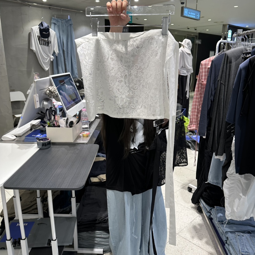HERTZ-P韓國代購女裝新品推薦26夏季人氣時尚熱賣休閑短裙HERTZ-P短裙圖色1