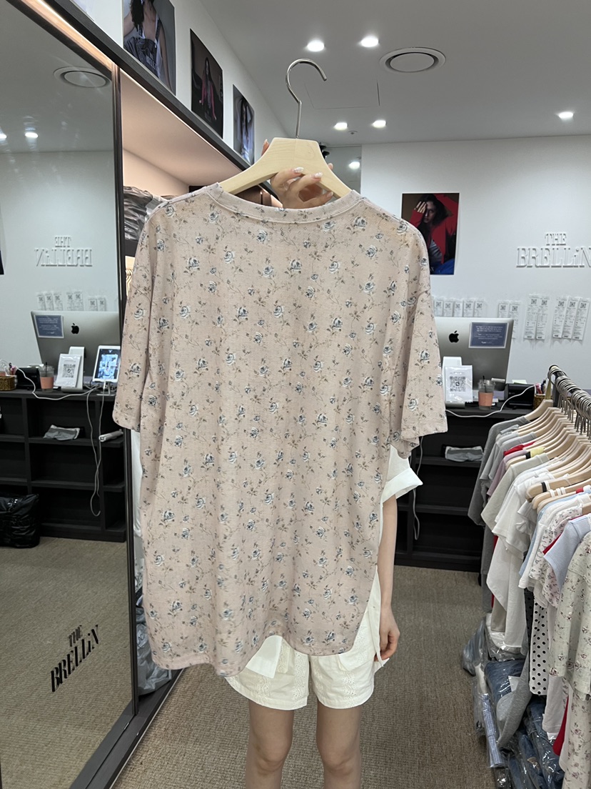 BRELLIN韓國直郵女士新品時尚26夏季人氣休閑推薦熱賣T恤BRELLINT恤