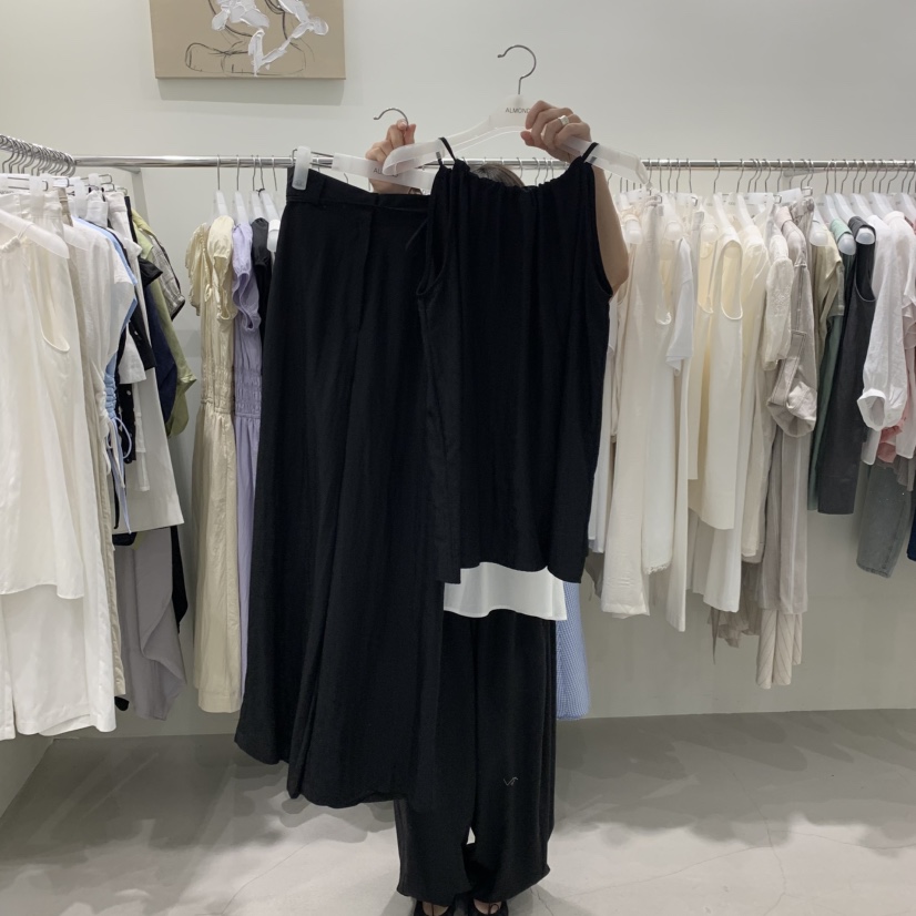 ALMOND韓國直郵女士新品熱賣時尚推薦26夏季人氣休閑套裝ALMOND套裝圖色3