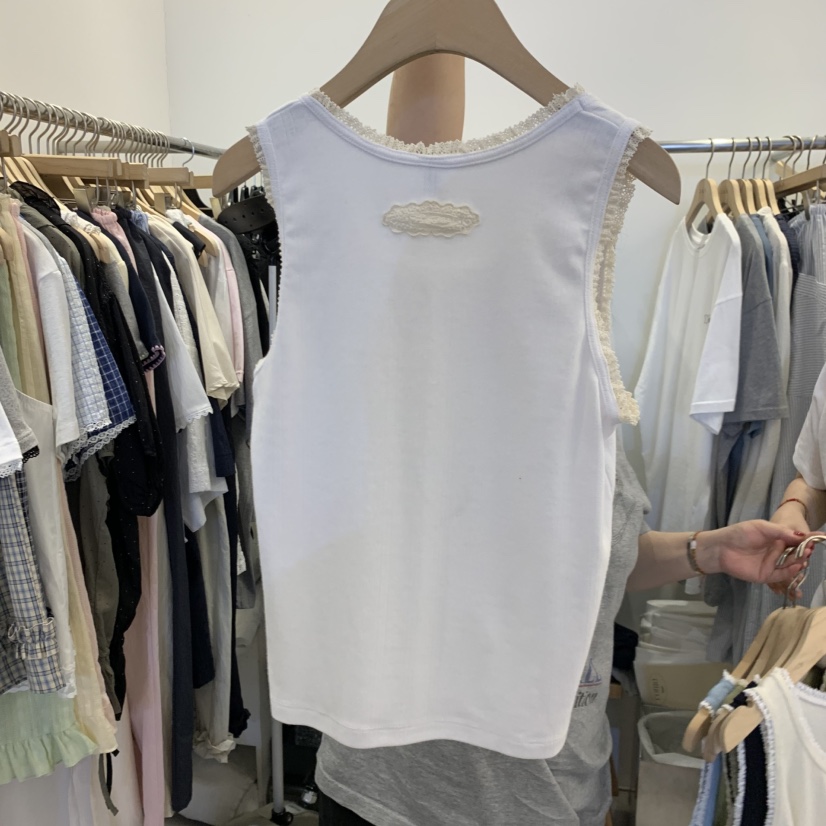 TAN&amp;COMO韓國東大門代購女士新品休閑26夏季吊帶背心tan-COMO吊帶/背心