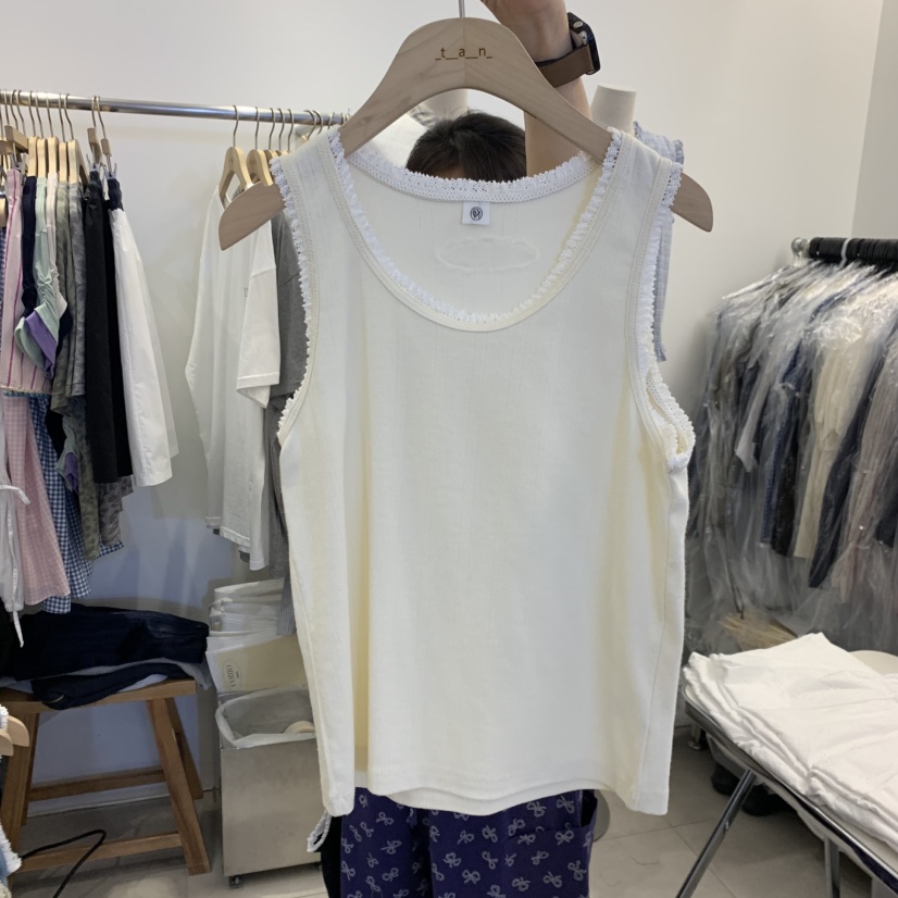 TAN&amp;COMO韓國東大門代購女士新品休閑26夏季吊帶背心tan-COMO吊帶/背心圖色2