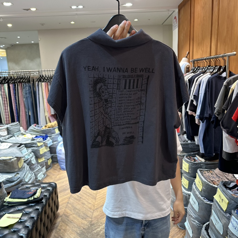 GARMENT-P韓國東大門直郵女裝新品26夏季休閑時尚人氣T恤GARMENTT恤