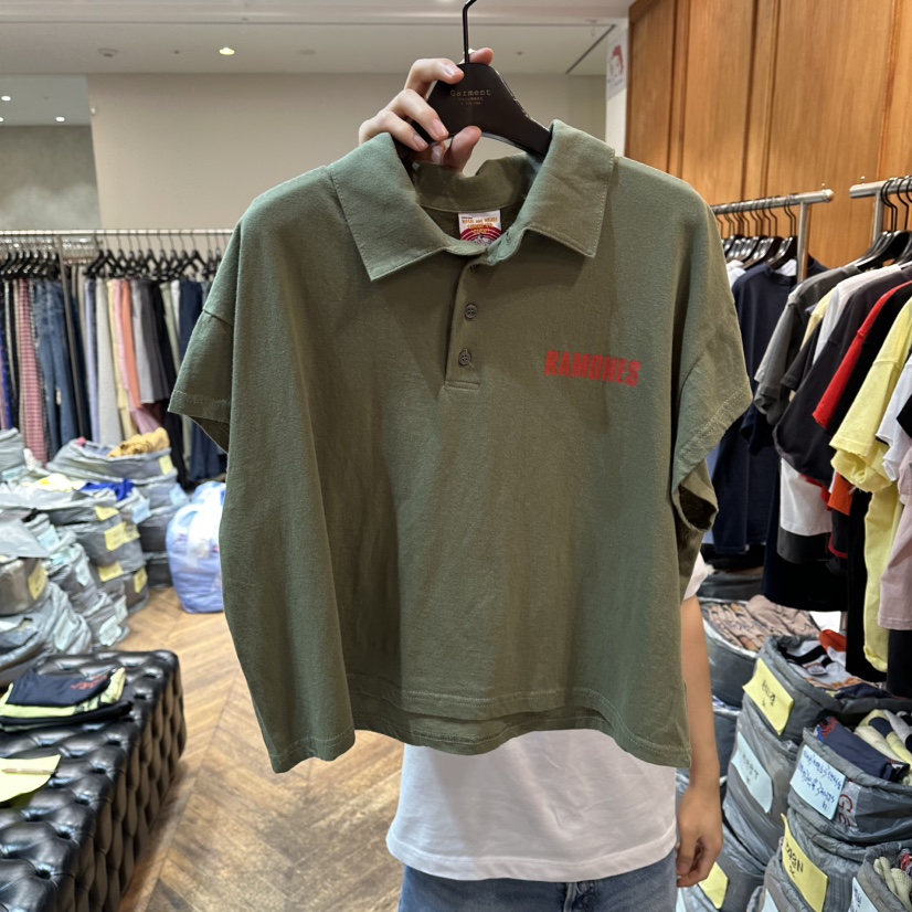 GARMENT-P韓國東大門直郵女裝新品26夏季休閑時尚人氣T恤GARMENTT恤圖色2
