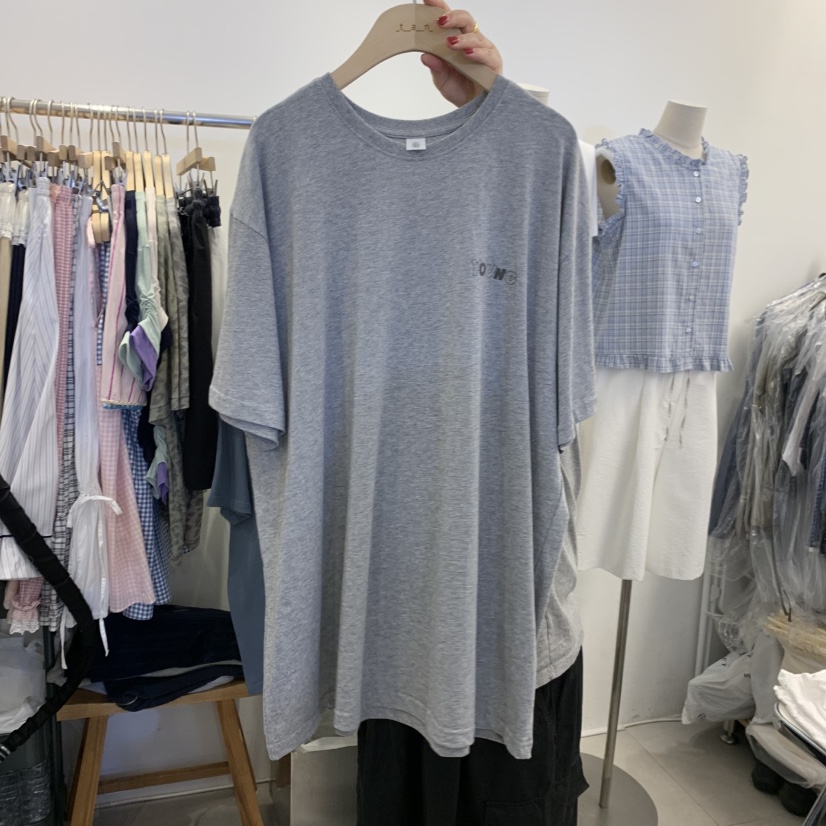 TAN&amp;COMO韓國直郵女裝新品熱賣26夏季休閑人氣時尚T恤tan-COMOT恤圖色2