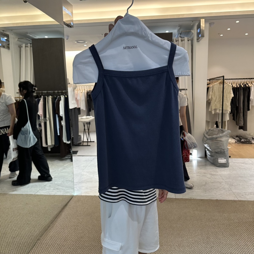 ARTISANAL韓國東大門代購女士新品26夏季人氣吊帶背心無袖ARTISANAL吊帶/背心圖色2