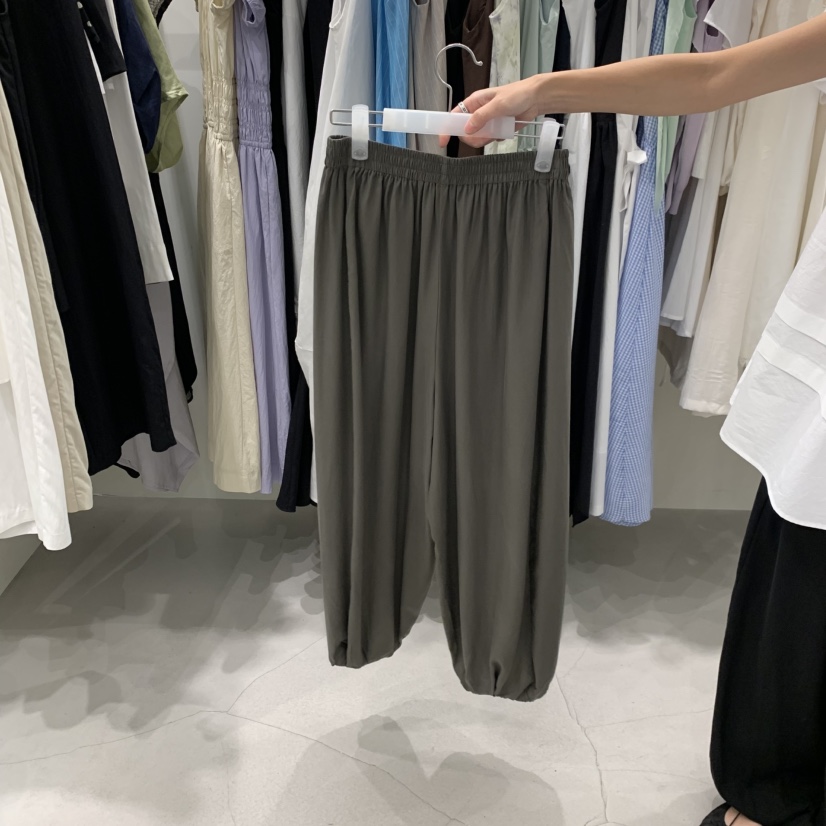 ALMOND東大門實拍韓國女士新品時尚熱賣26夏季人氣休閑褲ALMOND休閑褲