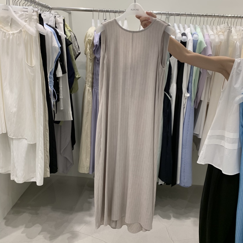 ALMOND韓國東大門代購女士新款人氣休閑時尚26夏季連衣裙ALMOND連衣裙圖色1