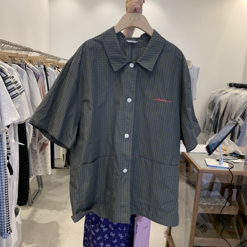 TAN&amp;COMO韓國東大門直郵女裝新品時尚休閑襯衫蕾絲衫tan-COMO襯衫/蕾絲衫圖色2