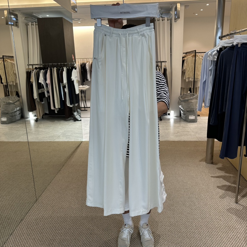 ARTISANAL東大門實拍韓國女士新品時尚熱賣26夏季休閑褲天絲ARTISANAL休閑褲圖色1