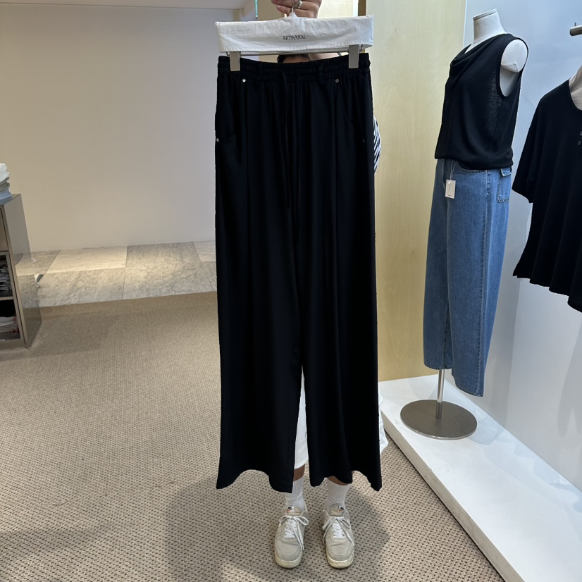 ARTISANAL東大門實拍韓國女士新品時尚熱賣26夏季休閑褲天絲ARTISANAL休閑褲圖色2