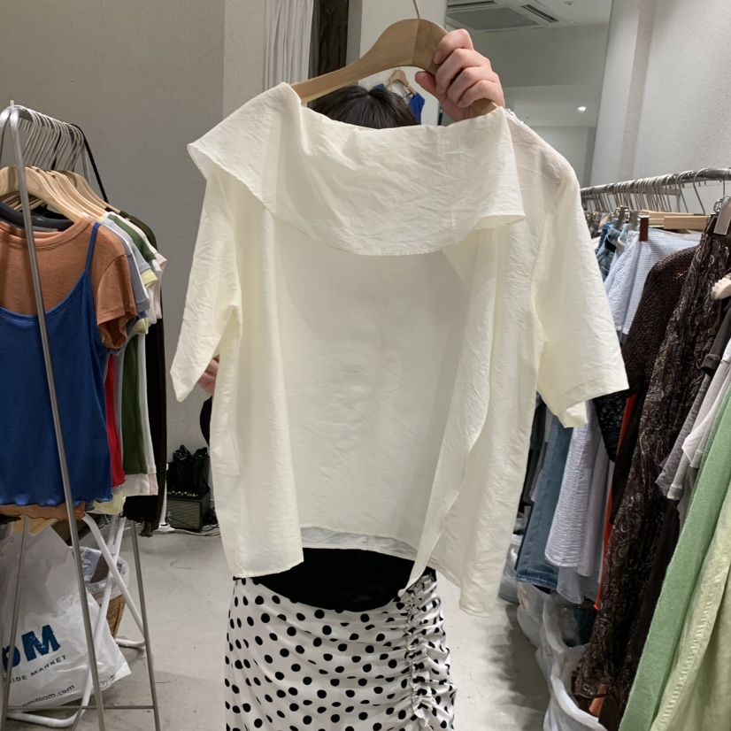 SSEMIENNE東大門實拍韓國女裝新品人氣26夏季熱賣襯衫蕾絲衫SSENIQUE/SSEMIENNE襯衫/蕾絲衫圖色1
