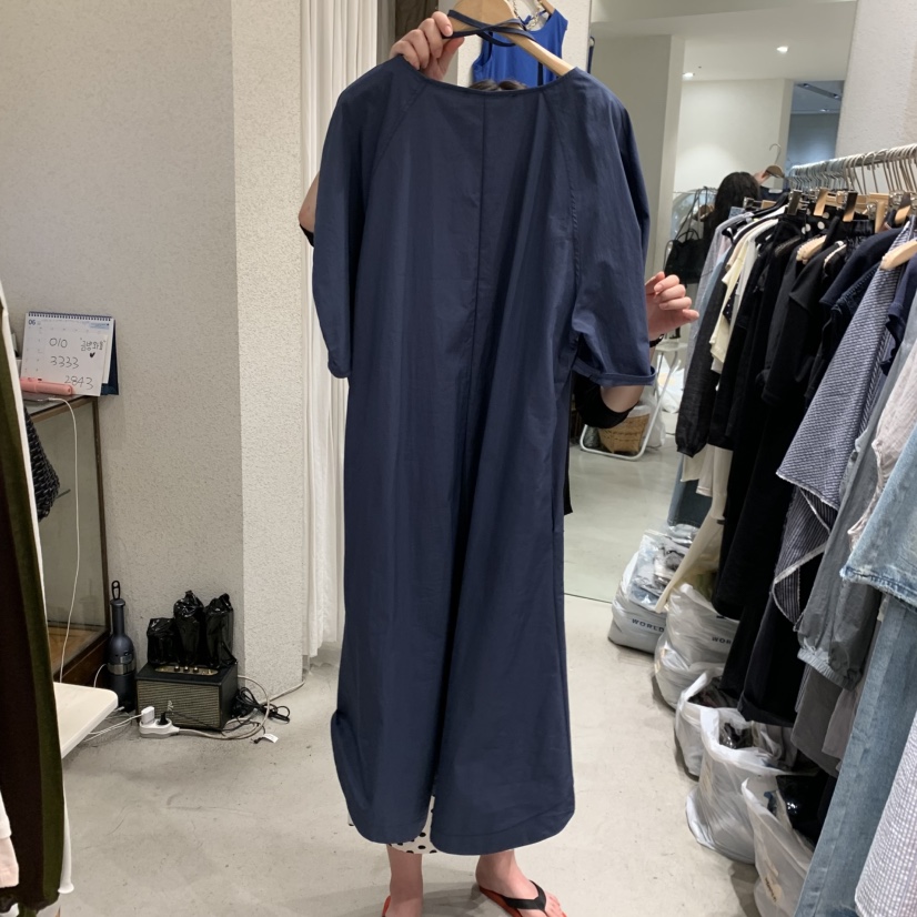 SSEMIENNE韓國東大門直郵女士新款休閑人氣26夏季時尚連衣裙SSENIQUE/SSEMIENNE連衣裙