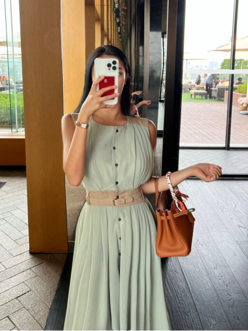 EIGHTGLOW韓國直郵女裝新款人氣熱賣26夏季連衣裙不含腰帶EIGHTGLOW連衣裙