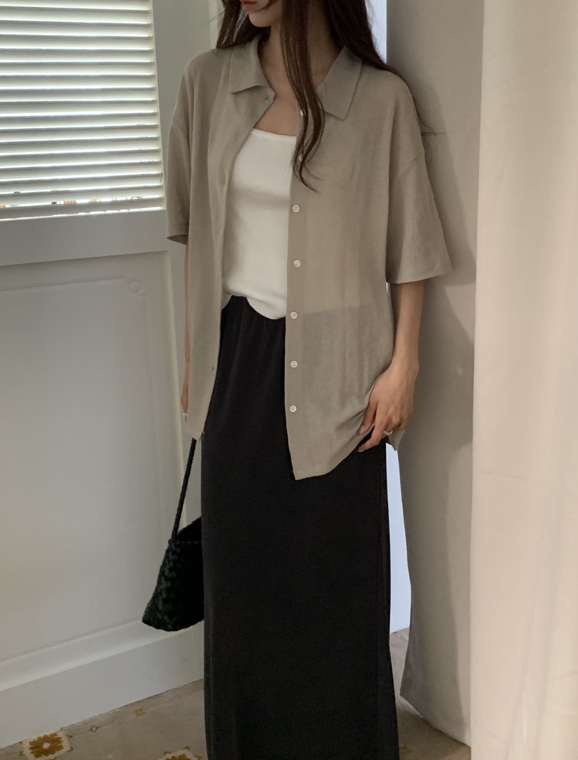 NOTICE韓國東大門代購女裝新品26夏季人氣襯衫蕾絲衫華夫格NOTICE襯衫/蕾絲衫
