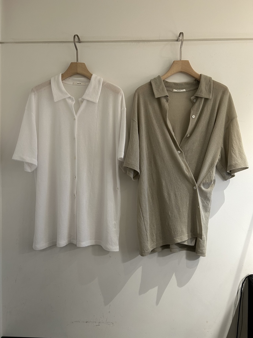 NOTICE韓國東大門代購女裝新品26夏季人氣襯衫蕾絲衫華夫格NOTICE襯衫/蕾絲衫
