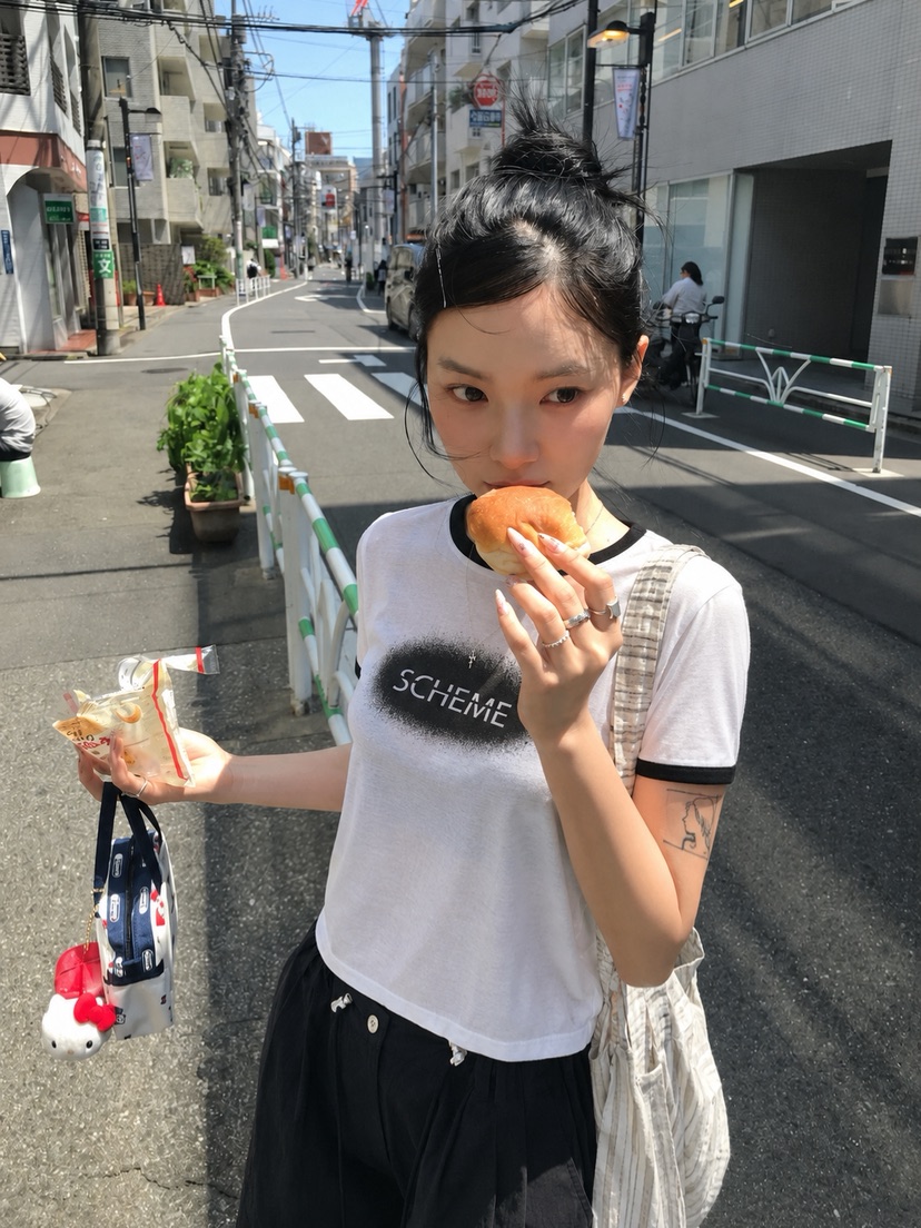 REIZ韓國直郵女裝新品推薦26夏季人氣時尚熱賣休閑T恤REIZT恤
