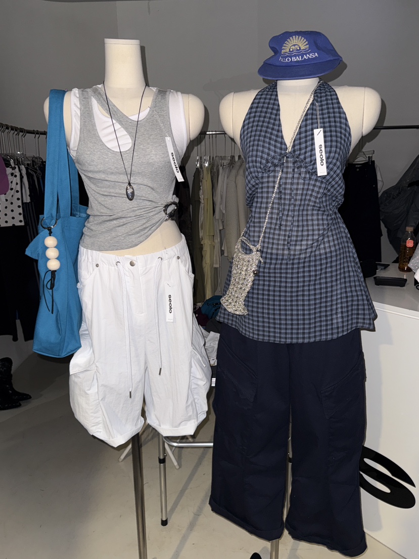 SEOLO東大門實拍韓國女士新款推薦休閑時尚26夏季吊帶背心Seolo seoul吊帶/背心