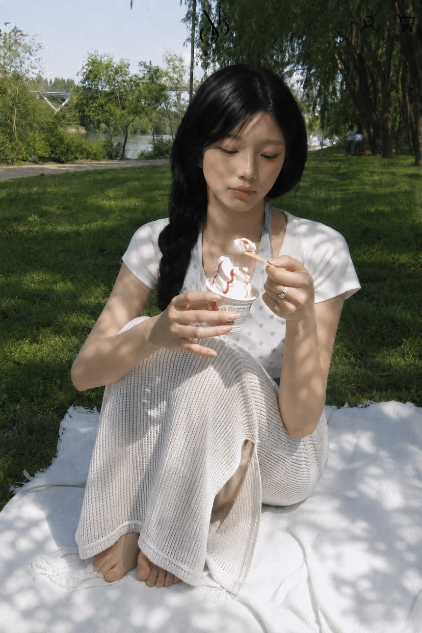 EIGHTGLOW東大門實拍韓國女裝新款人氣推薦26夏季時尚長裙EIGHTGLOW長裙