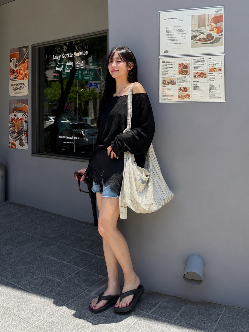 REIZ韓國代購女士新品人氣休閑熱賣26夏季時尚推薦長袖T恤REIZ長袖T恤