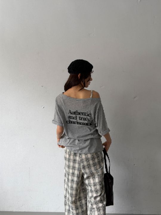 HEY/TO SEWING韓國直郵實拍女士新款休閑人氣推薦時尚T恤BY HEY/TO SEWINGT恤圖色2
