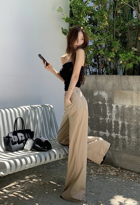 EIGHTGLOW韓國直郵女士新款時尚熱賣推薦吊帶背心不含內搭EIGHTGLOW吊帶/背心