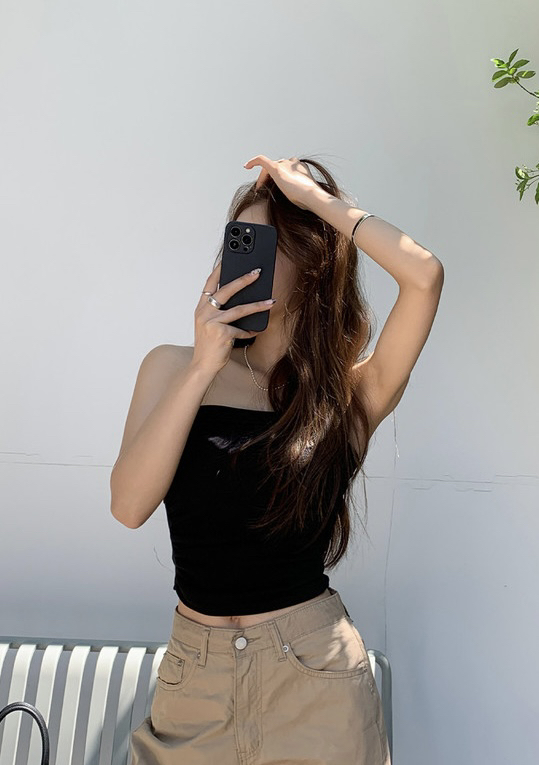 EIGHTGLOW韓國直郵女士新款時尚熱賣推薦吊帶背心不含內搭EIGHTGLOW吊帶/背心