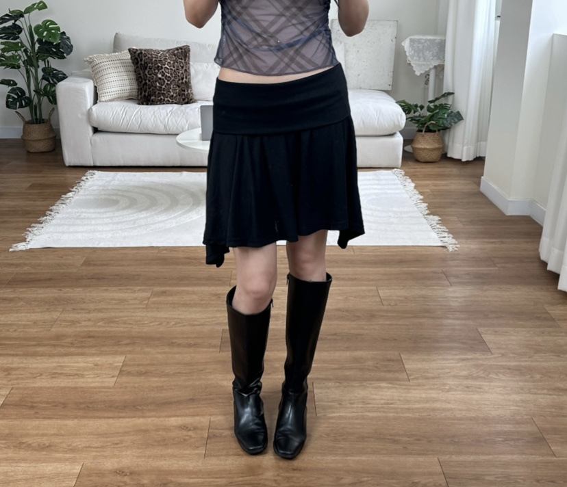 EIGHTGLOW韓國東大門直郵女士新款推薦26夏季短裙不含腰帶EIGHTGLOW短裙