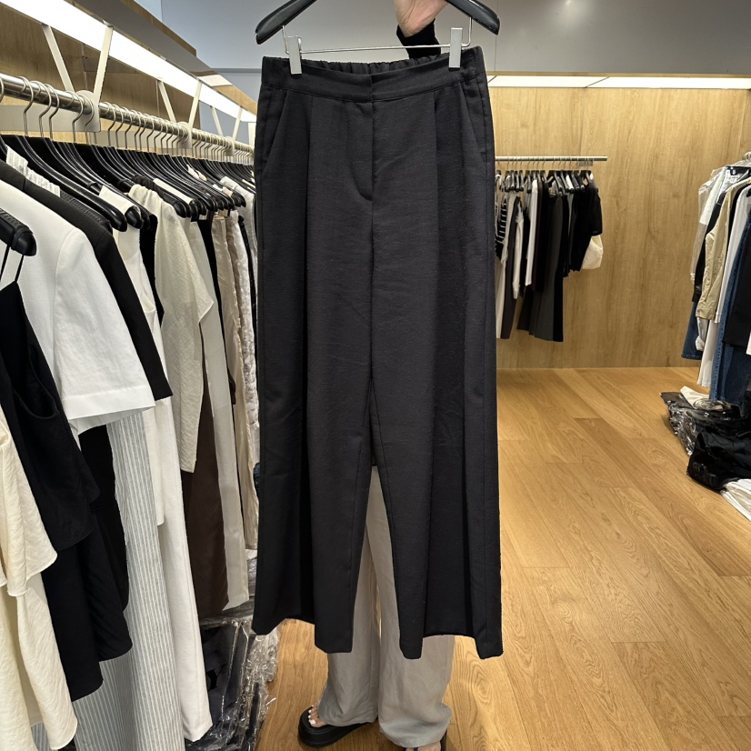 LEFANCY韓國直郵女士新品時尚人氣熱賣26夏季推薦休閑褲亞麻LEFANCY休閑褲圖色2